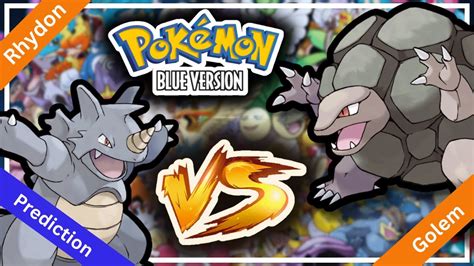 golem vs rhydon|OU .
